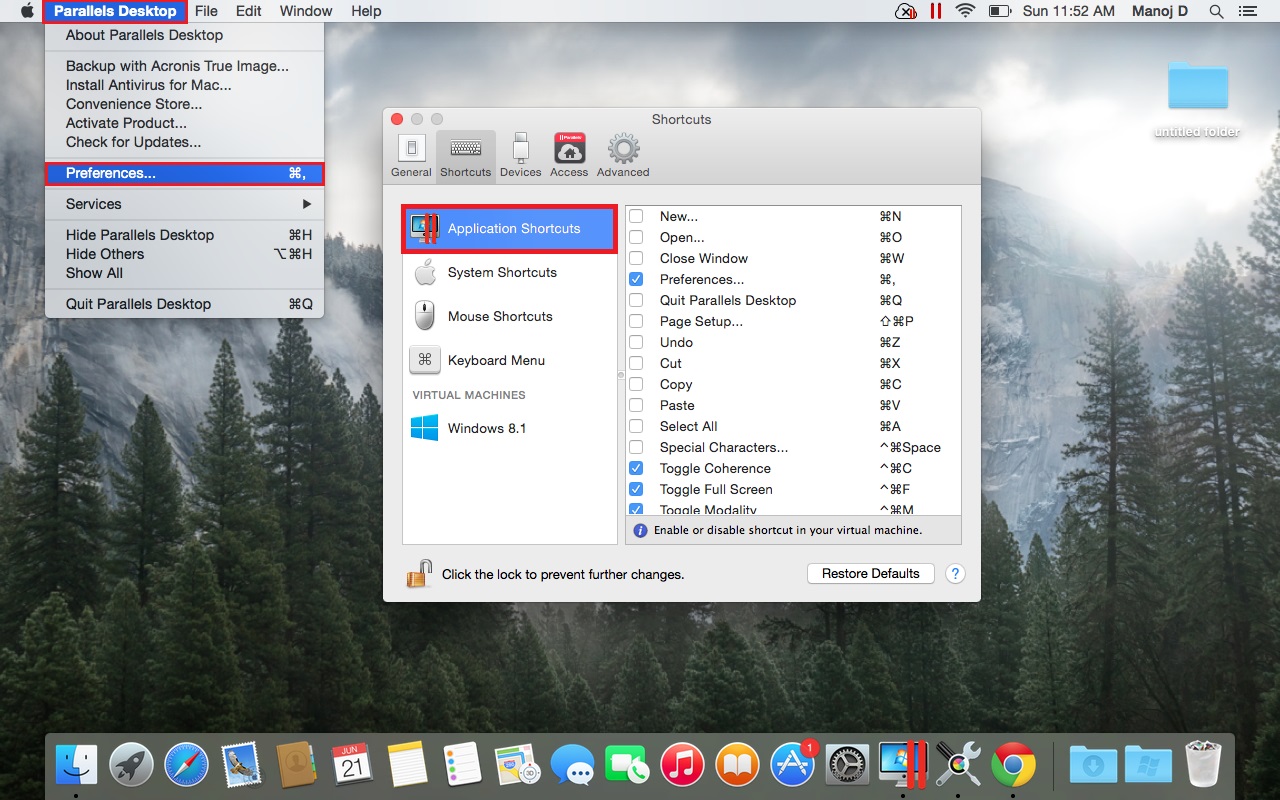 use parallels desktop 9 for mac